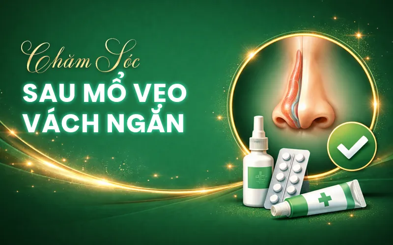 chăm sóc sau mổ vẹo vách ngăn mũi