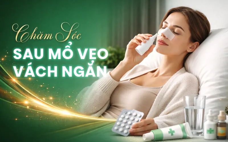 chăm sóc sau mổ vẹo vách ngăn mũi
