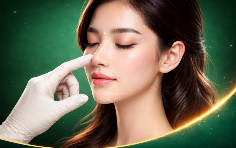 Nâng mũi bị lệch nhẹ có tự hết không?