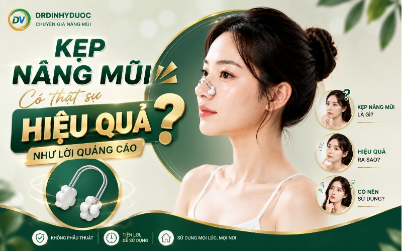 kẹp nâng mũi là gì