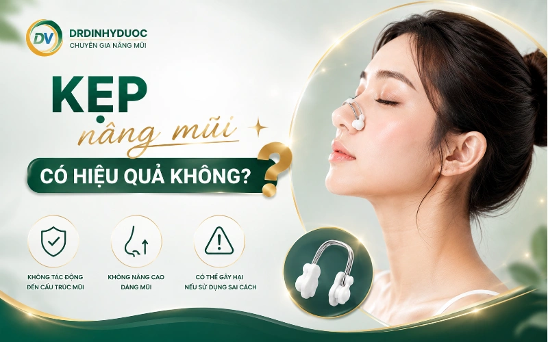 kẹp nâng mũi có hiệu quả không