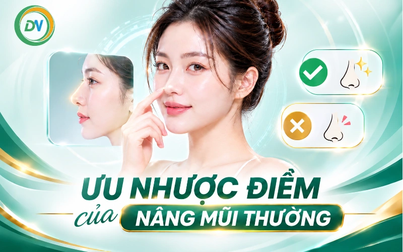 Tìm Hiểu Nâng Mũi Thường Và So Sánh Nâng Mũi Thường Với Nâng Mũi Cấu Trúc Ưu điểm và nhược điểm của nâng mũi thường